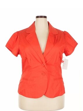 🆕Women’s Short Sleeve Coral Blazer